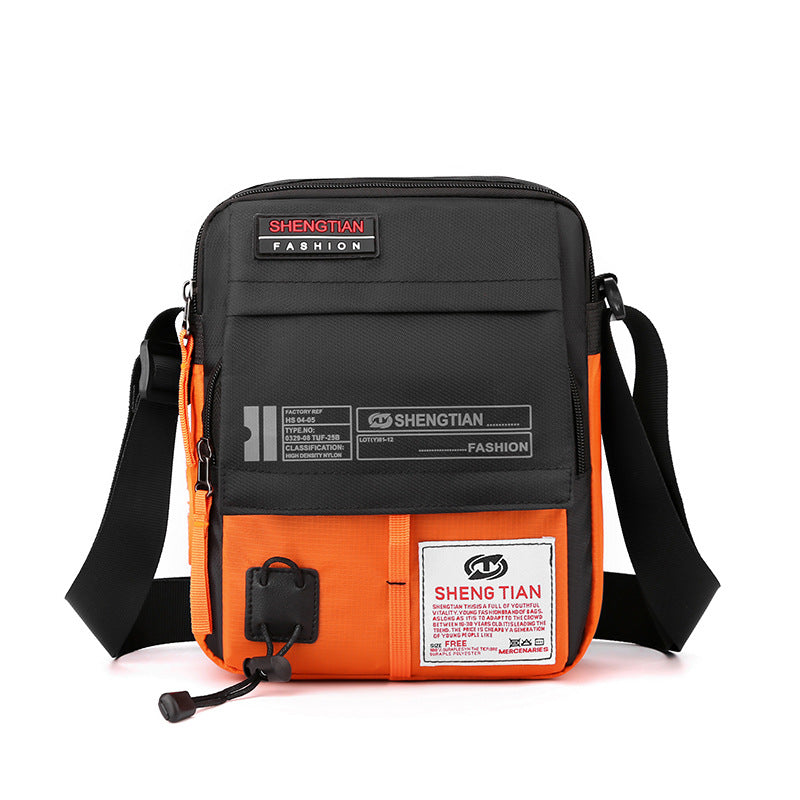 Mens Waterproof Crossbody Bag with Large Capacity