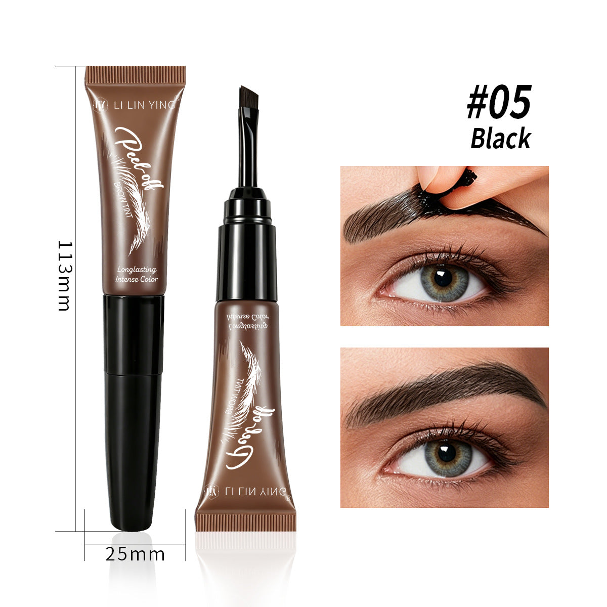 Waterproof Peel-Off Eyebrow Tinting Gel