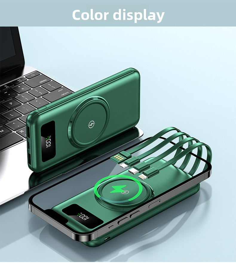 Wireless Magnetic Power Bank with Custom Logo