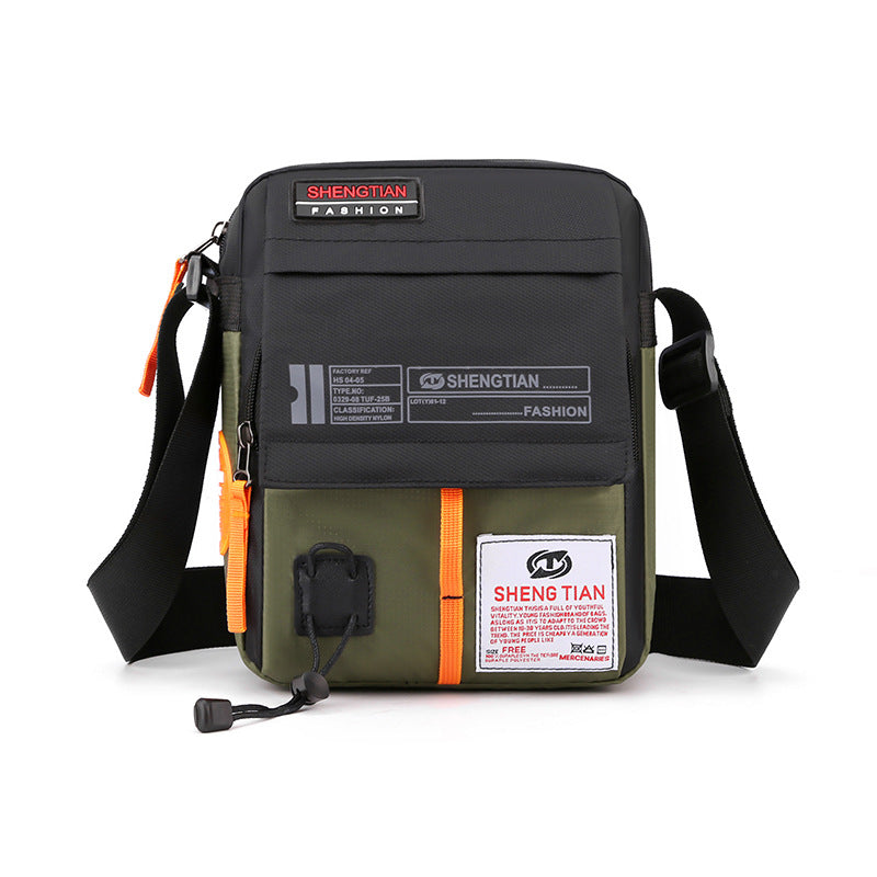 Mens Waterproof Crossbody Bag with Large Capacity