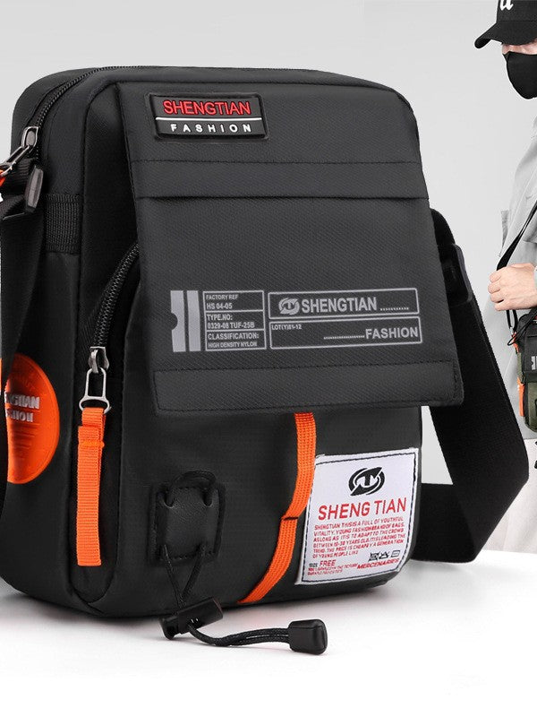 Mens Waterproof Crossbody Bag with Large Capacity