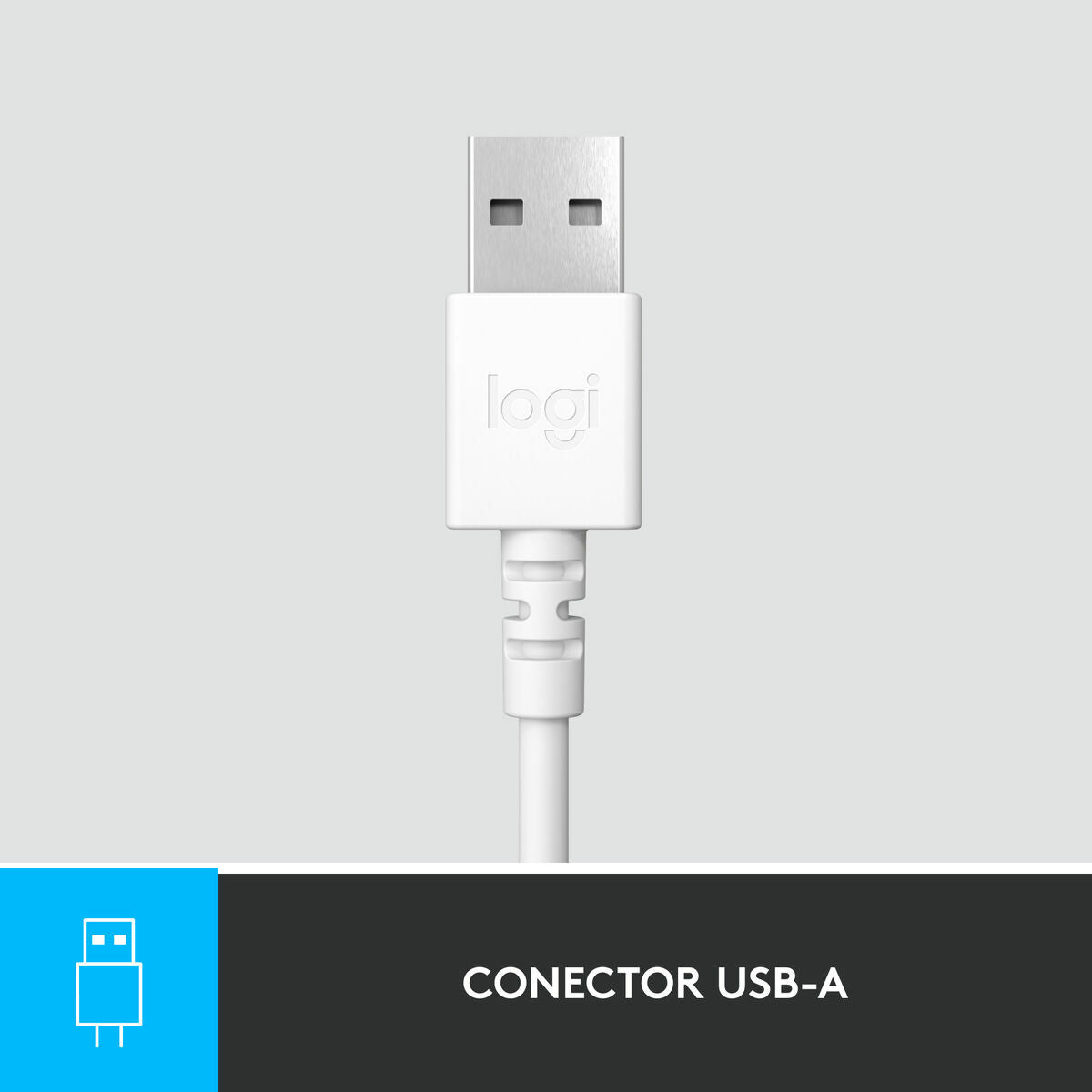 Headphones Logitech H390 White-5