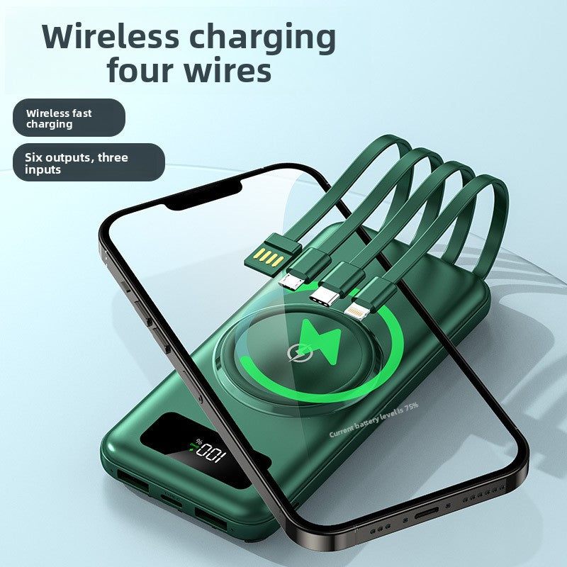 Wireless Magnetic Power Bank with Custom Logo