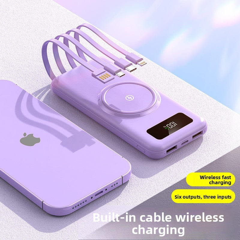Wireless Magnetic Power Bank with Custom Logo