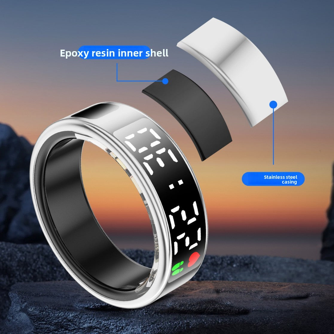 Smart Health Monitoring Ring