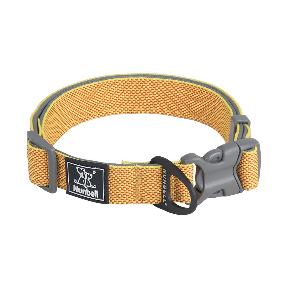 Pet double-layer breathable and waterproof chest and back strap