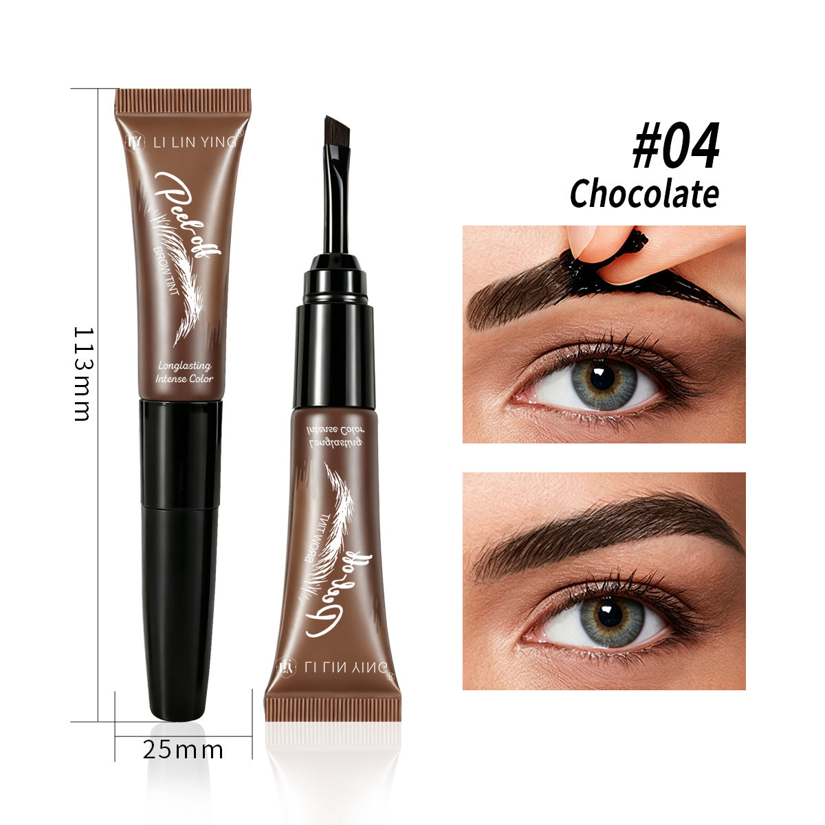 Waterproof Peel-Off Eyebrow Tinting Gel