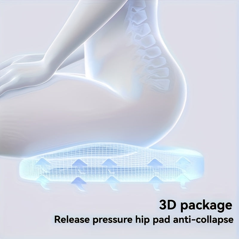 Green seat cushion shown in supplier photo