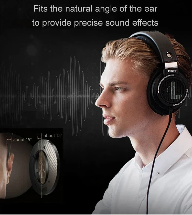 NNEOBA HiFi Stereo Wired Headphones-3