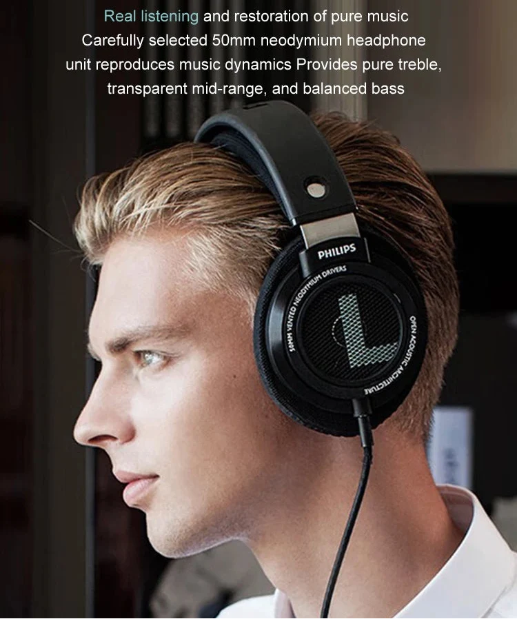 NNEOBA HiFi Stereo Wired Headphones-2