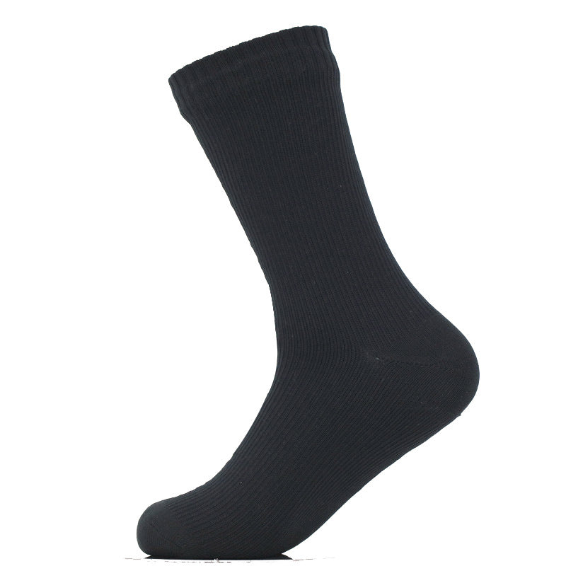 Waterproof Breathable Socks Mid-Length Outdoor Hiking and Cycling Skiing Wading Mountaineering Cold-Proof Warm Socks Waterproof Socks
