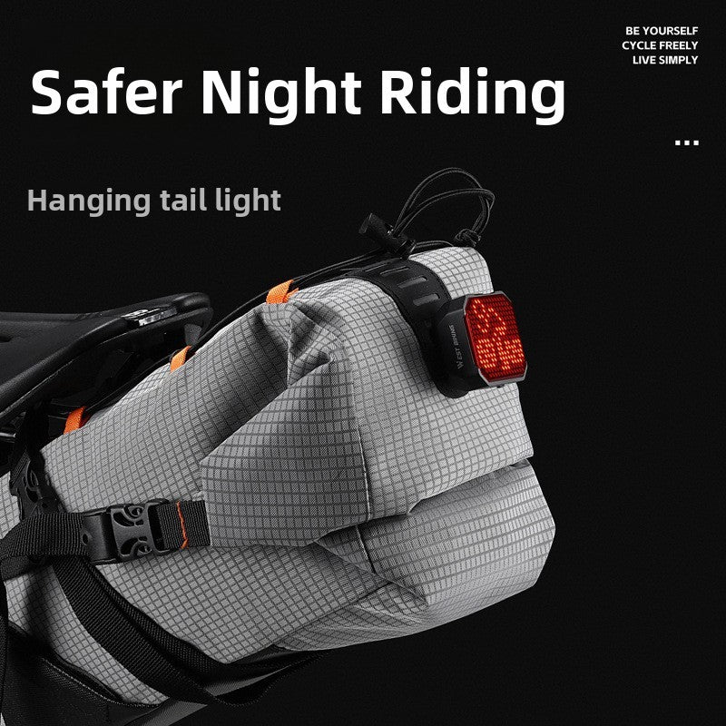West Rider Bicycle Tail Bag Waterproof Long-distance Large Capacity Rear Bag Tail Bag Mountain Bike Saddle Bag Riding Equipment