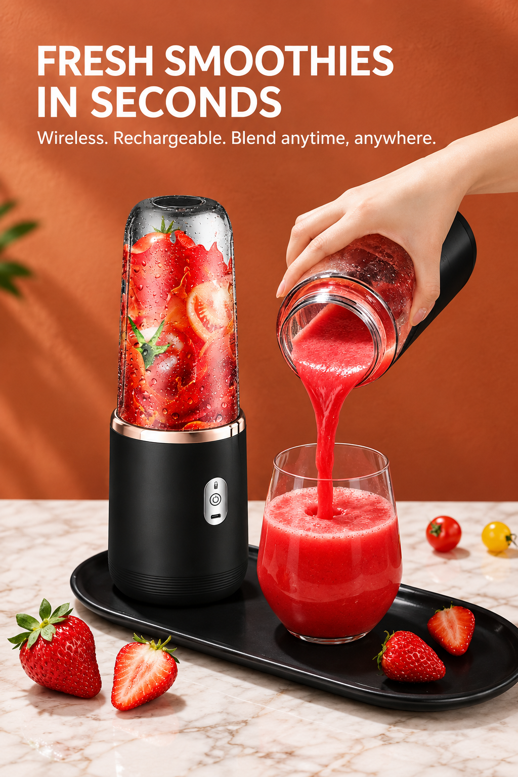 Black blender pour scene