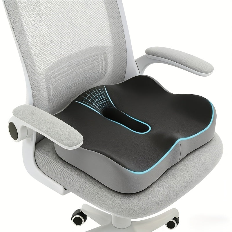 Supplier photograph of black and white deep-contour seat cushion