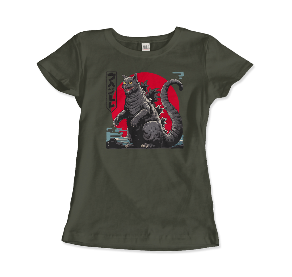 Catzilla: the Ultimate Feline t-shirt-4