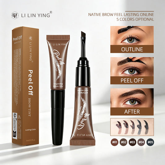 Waterproof Peel-Off Eyebrow Tinting Gel
