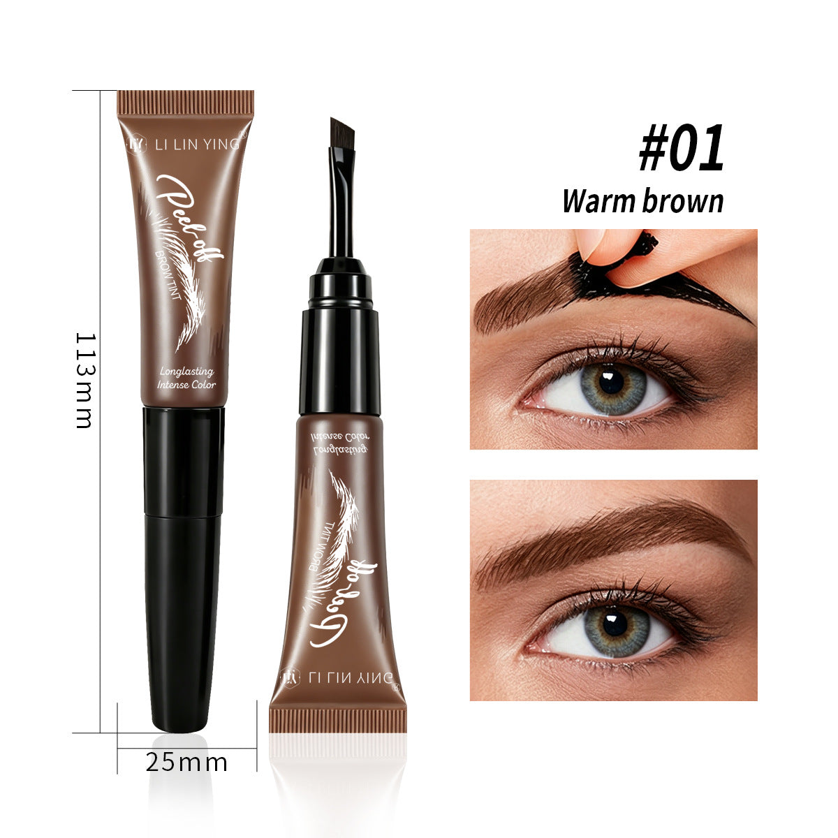 Waterproof Peel-Off Eyebrow Tinting Gel