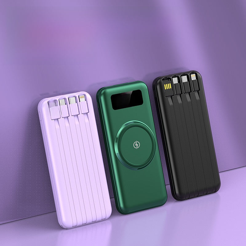 Wireless Magnetic Power Bank with Custom Logo