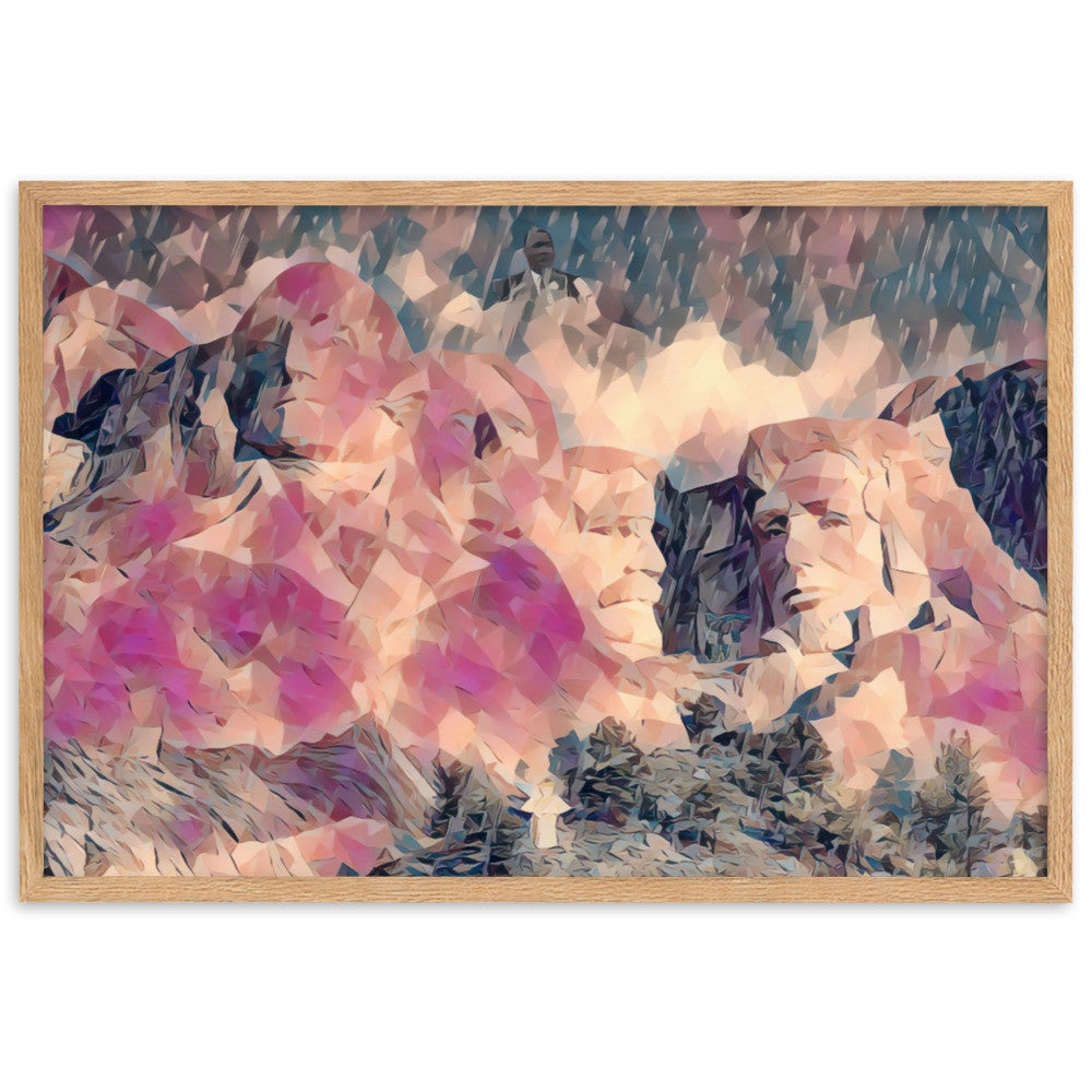 I HAVE A DREAM Superior Framed Poster-0