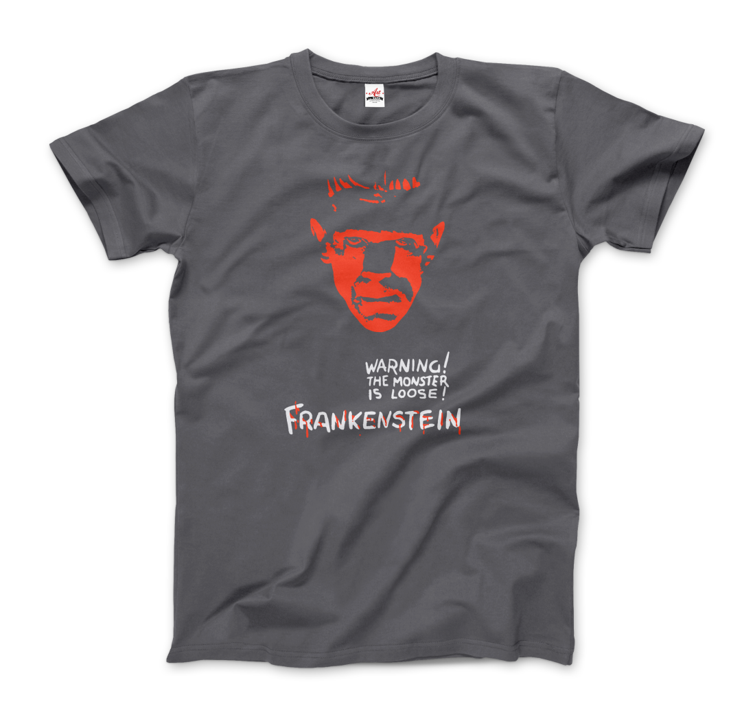 Frankenstein 30s Sci-Fi Horror movie t-shirt-6