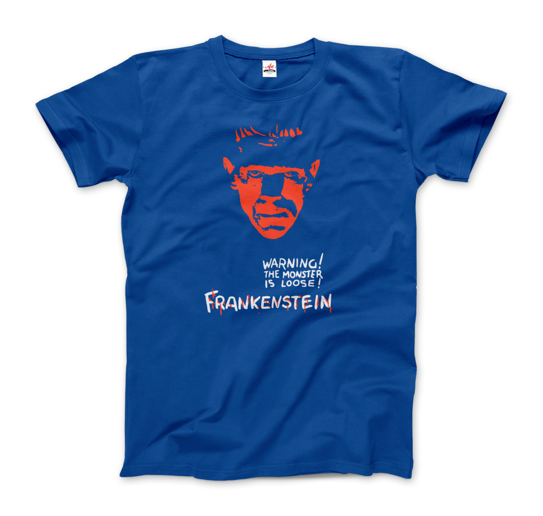 Frankenstein 30s Sci-Fi Horror movie t-shirt