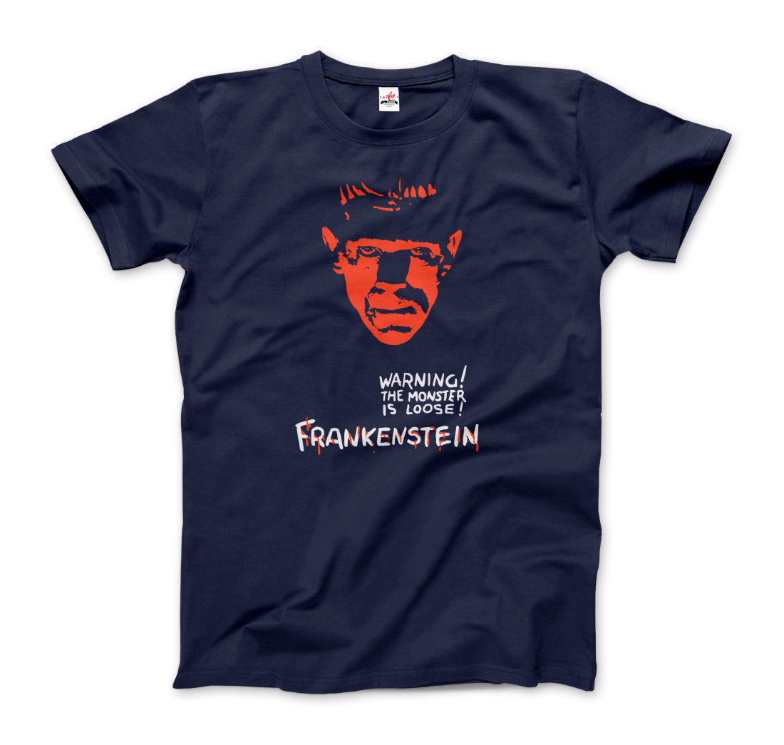 Frankenstein 30s Sci-Fi Horror movie t-shirt