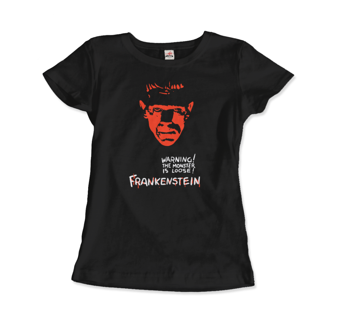 Frankenstein 30s Sci-Fi Horror movie t-shirt-10
