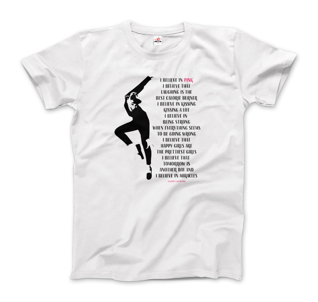 I Believe in Pink Quote t-shirt-0