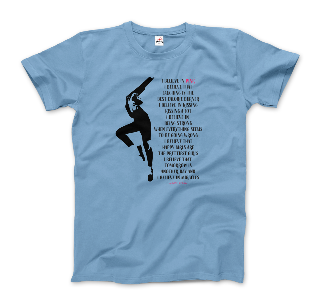 I Believe in Pink Quote t-shirt-7