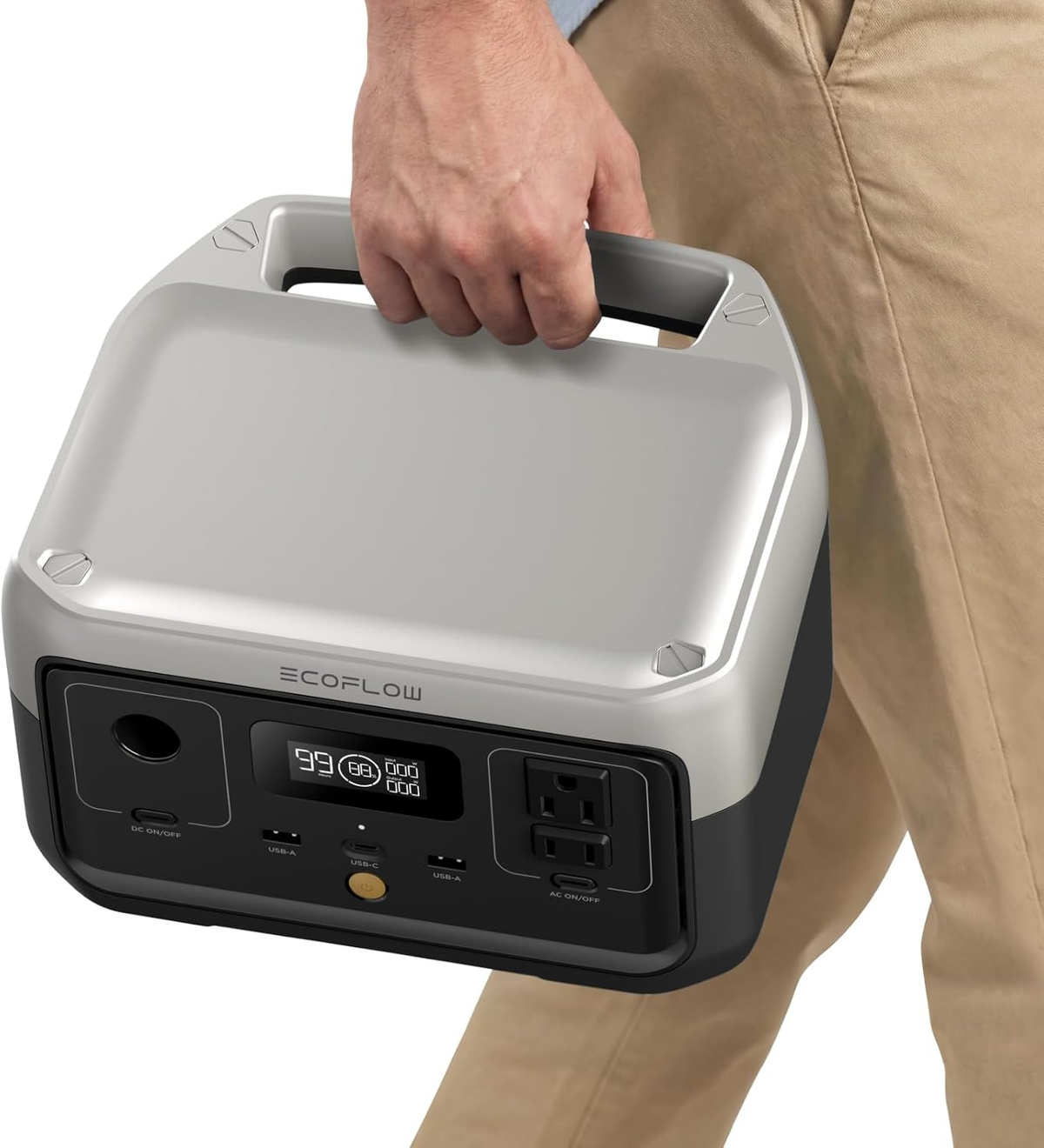 EcoFlow RIVER 2 X-BOOST 600W output - power anywhere anytime