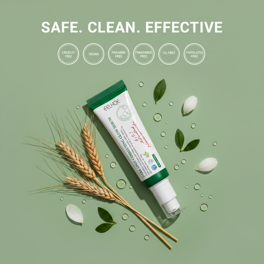 Safe. Clean. Effective. — Seemsure botanical flat lay mockup