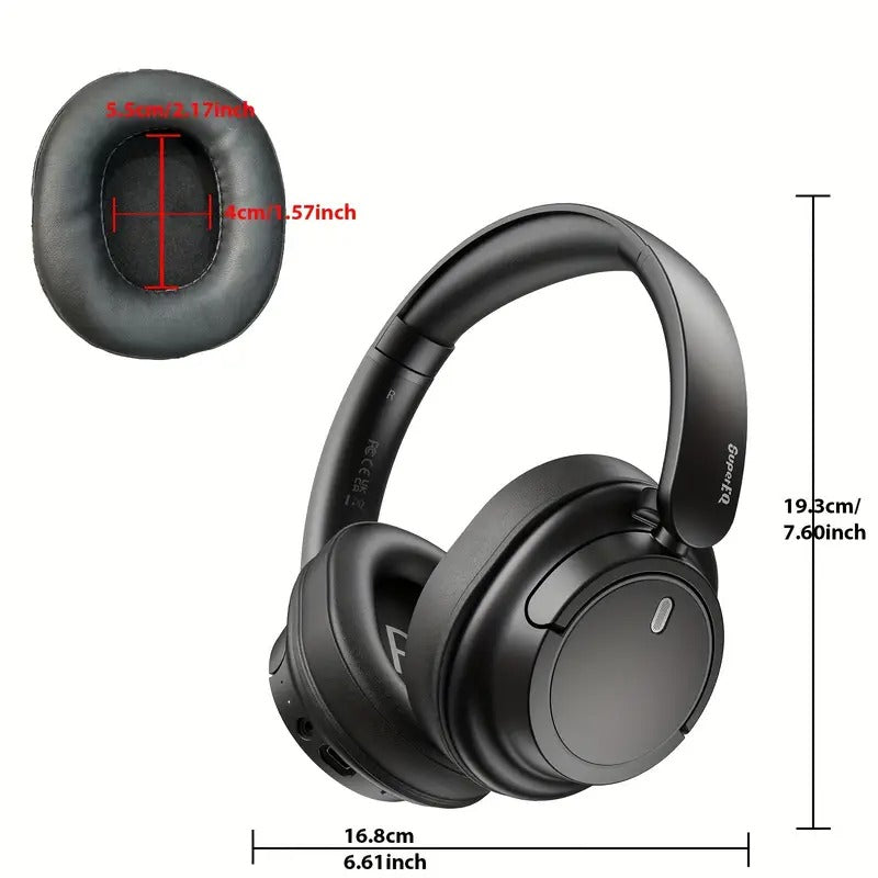 Wireless Over-Ear Headphones with Mic-1
