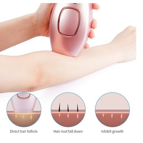 IPL Hair Removal Device - close up of light emitter head