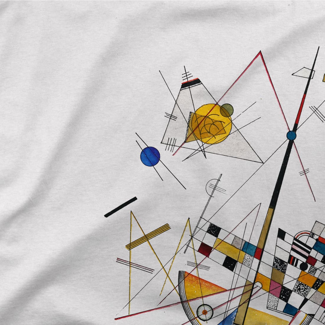 Kandinsky Delicate Tension. No. 85 1923 artwork t-shirt