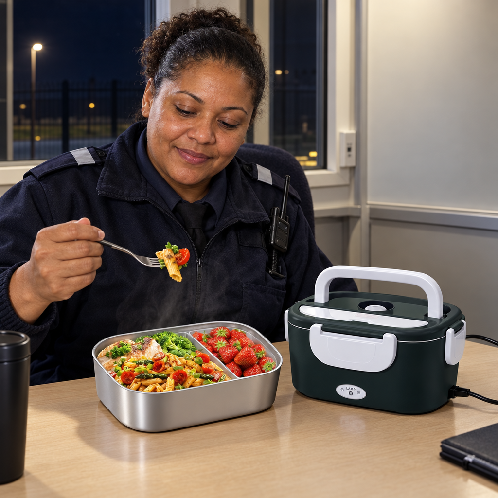 Night-shift security guard, square