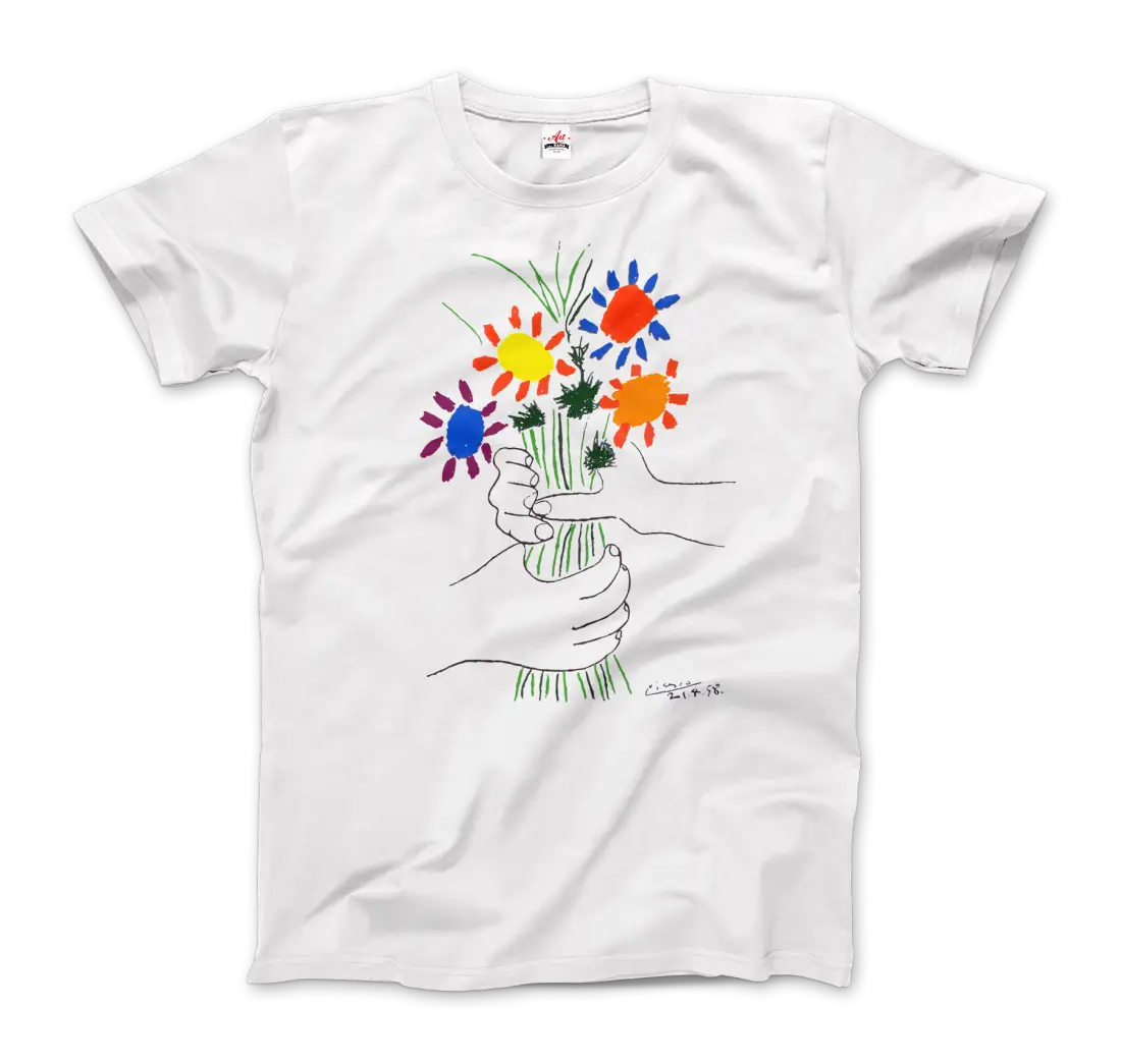 Pablo Picasso Bouquet of Peace 1958 artwork t-shirt