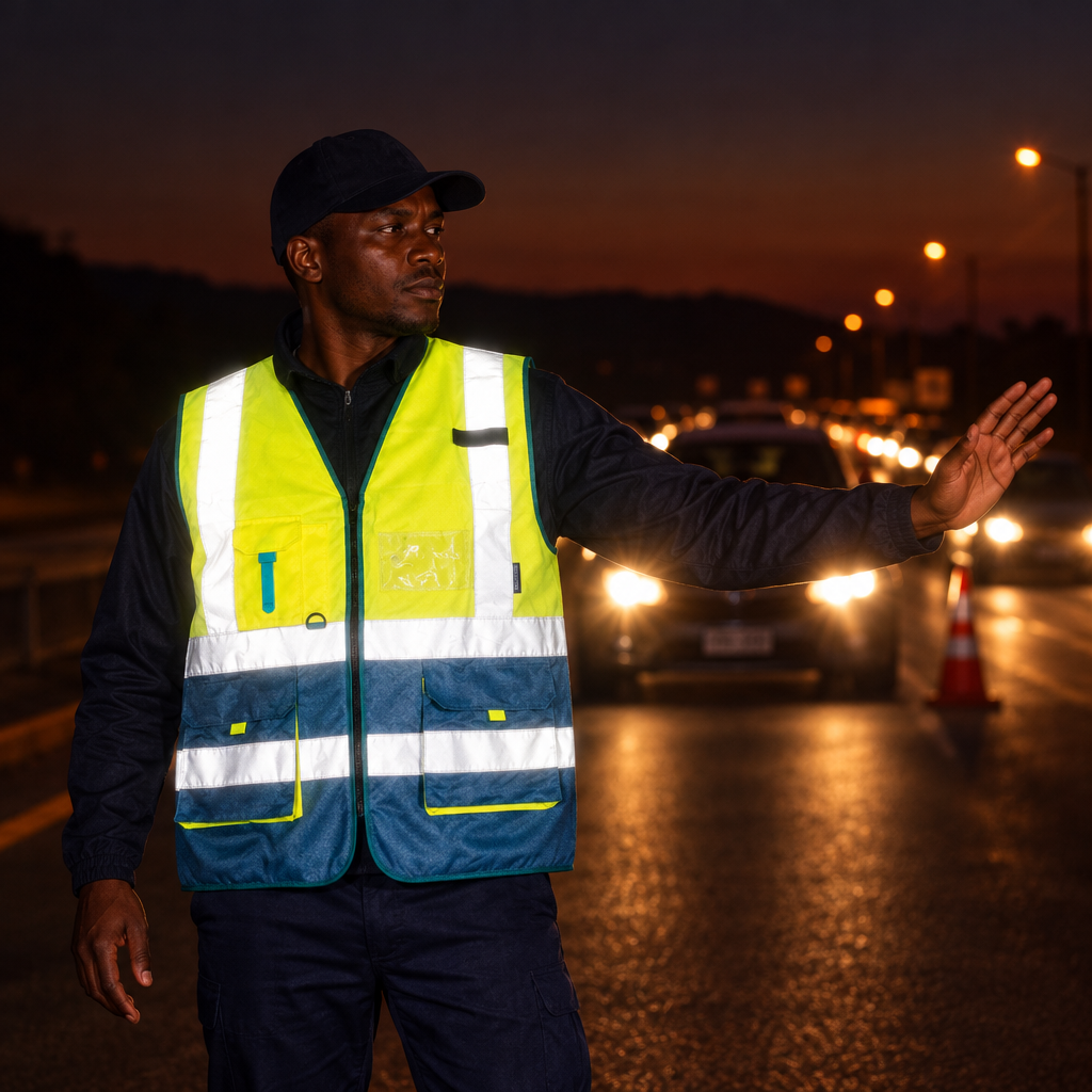 Safety vest low light creative