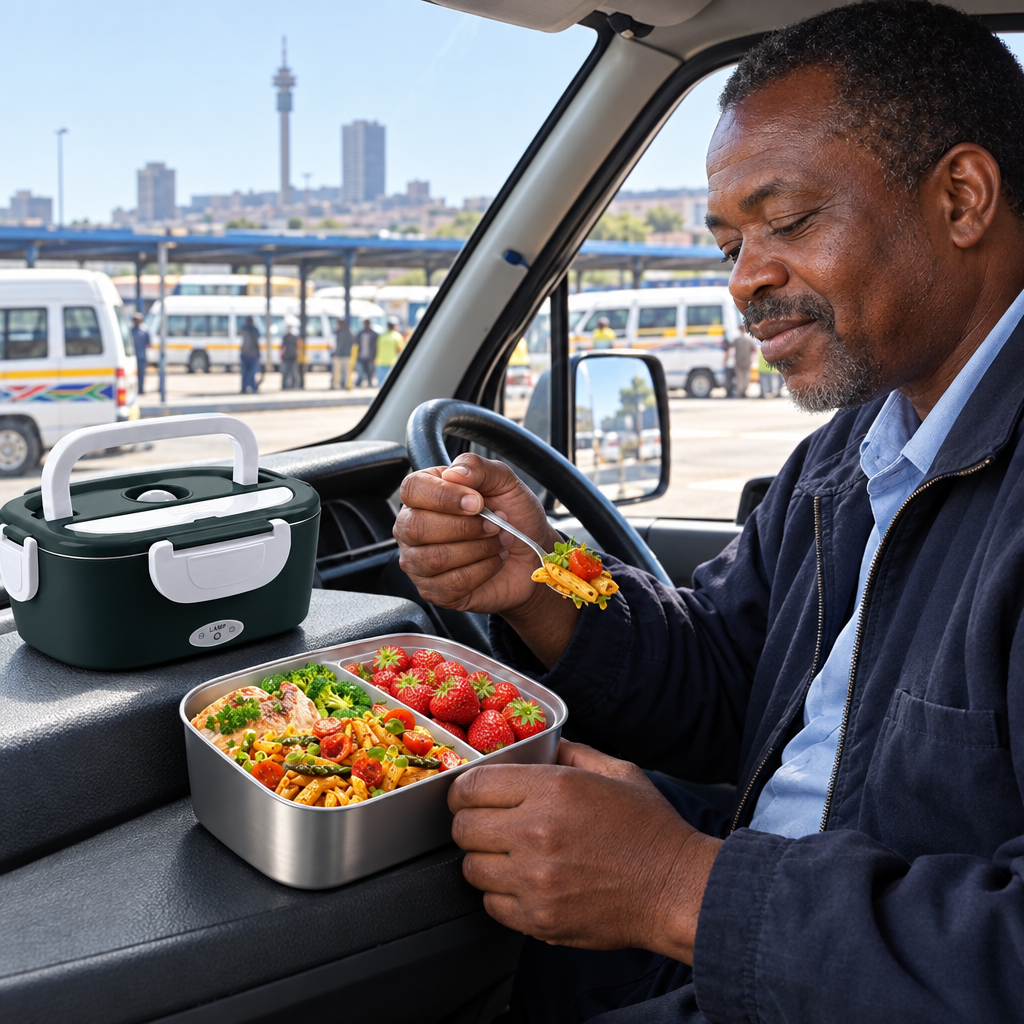 Taxi driver at the rank, square