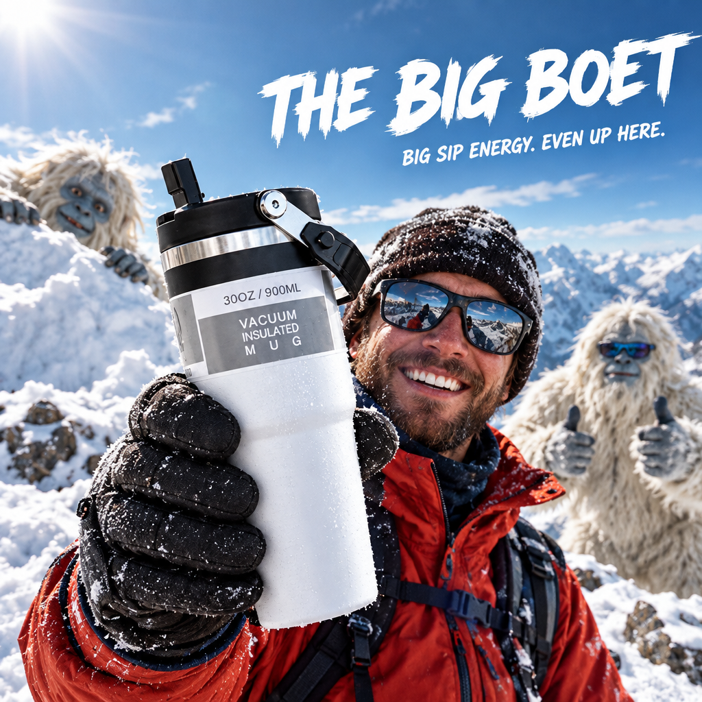 The Big Boet summit photobomb creative