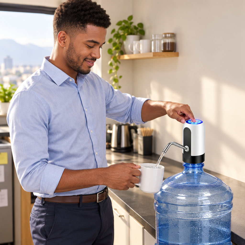 Water dispenser office creative