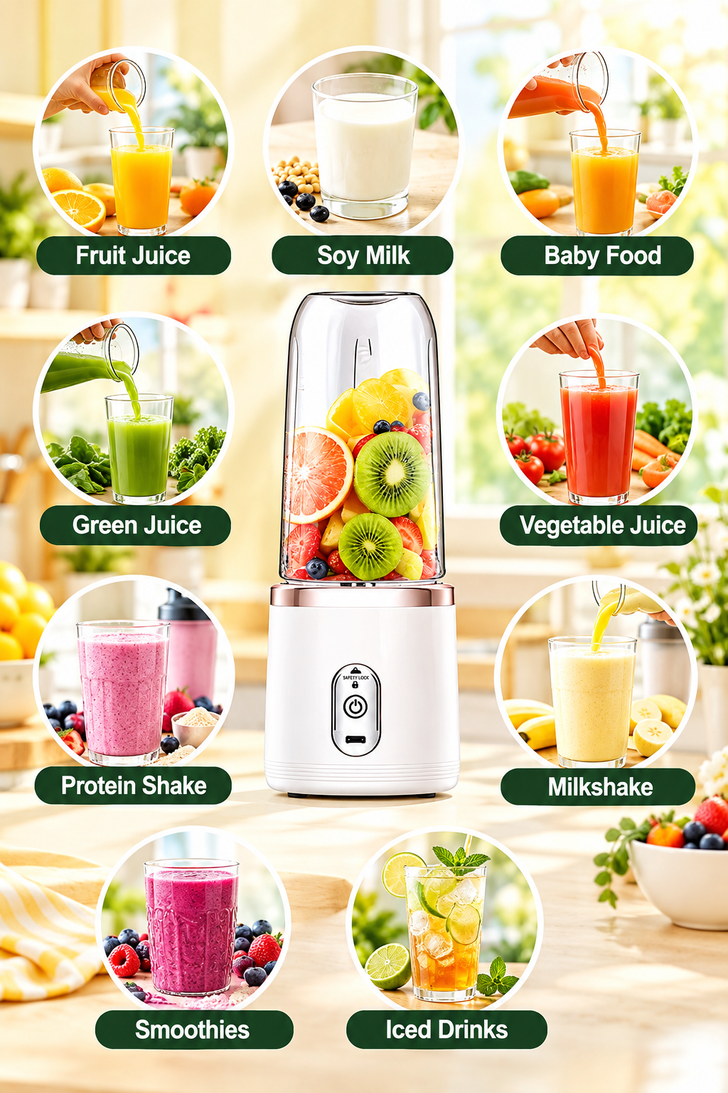 White blender use cases