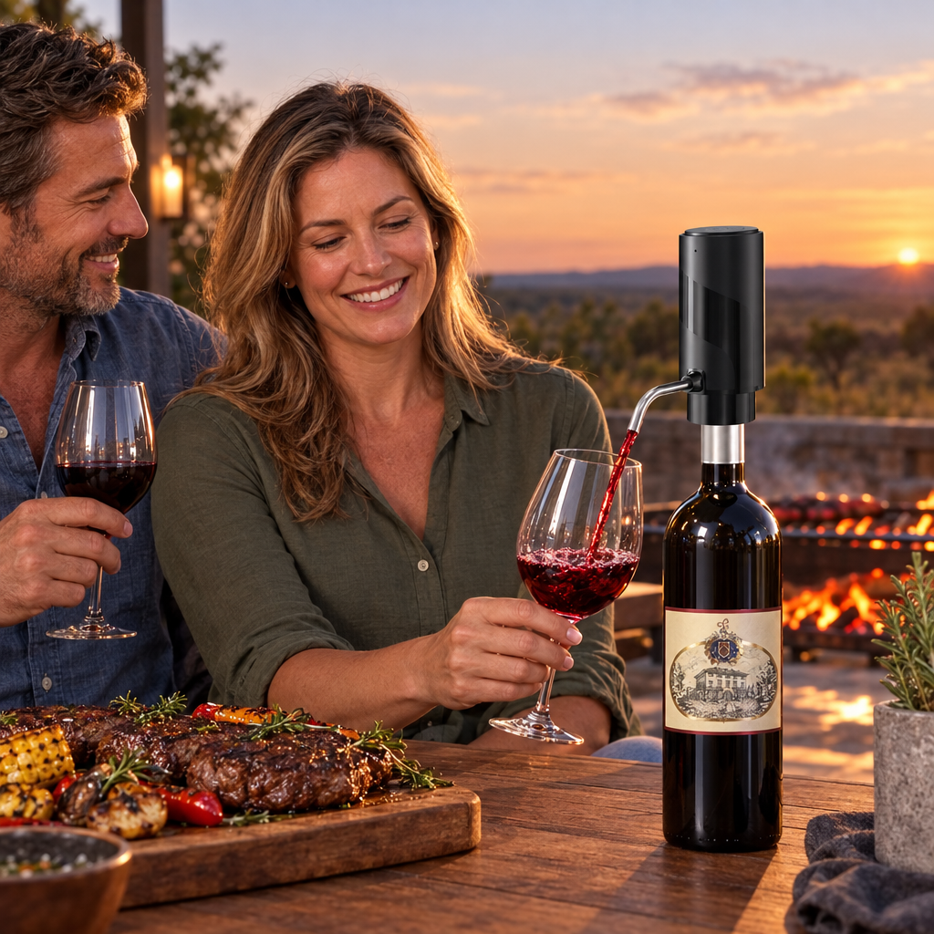 Wine aerator braai creative